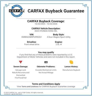2023 Hyundai KONA SEL