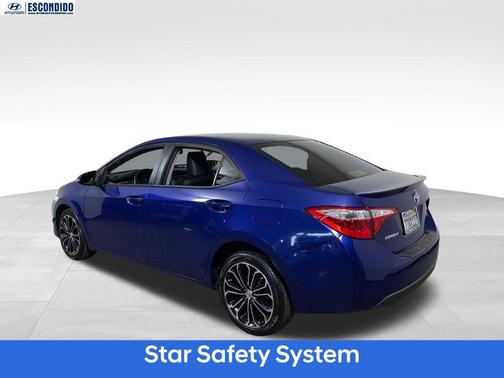 Blue Crush Metallic 2016 Toyota Corolla S Plus