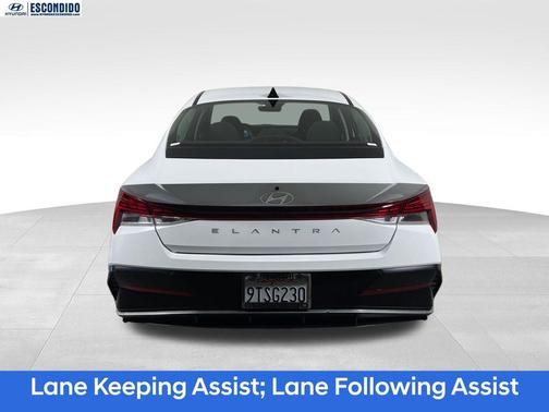 Serenity White 2025 Hyundai ELANTRA SEL