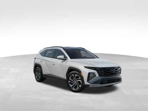 Creamy White Pearl 2026 Hyundai TUCSON Hybrid Limited