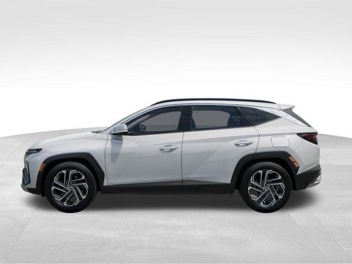 Creamy White Pearl 2026 Hyundai TUCSON Hybrid Limited