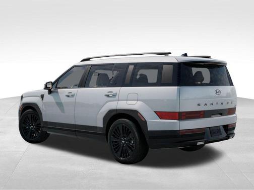 Serenity White 2026 Hyundai SANTA FE HEV Calligraphy
