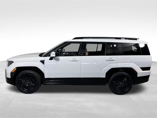Serenity White 2026 Hyundai SANTA FE HEV Calligraphy