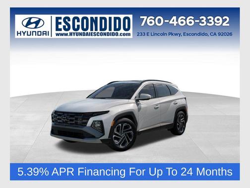 Creamy White Pearl 2026 Hyundai TUCSON Hybrid Limited