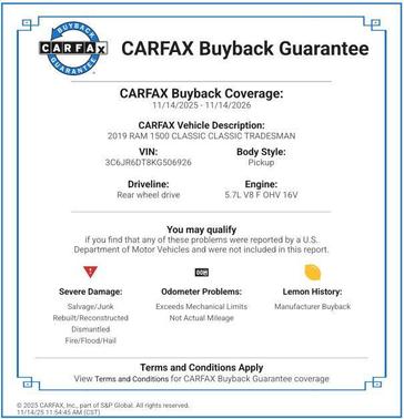 2019 RAM 1500 Tradesman