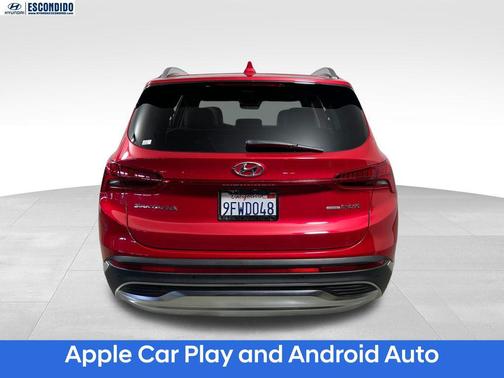 Calypso Red 2023 Hyundai SANTA FE Limited