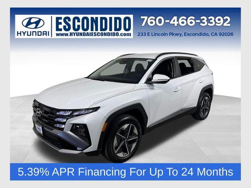 Creamy White Pearl 2026 Hyundai TUCSON Hybrid SEL Convenience