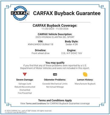 2025 Hyundai ELANTRA Sport
