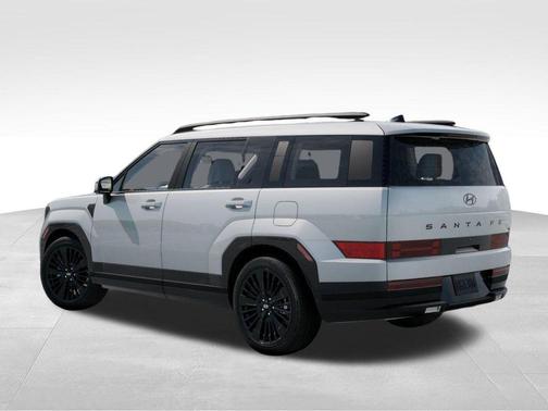 Serenity White 2026 Hyundai SANTA FE HEV Calligraphy