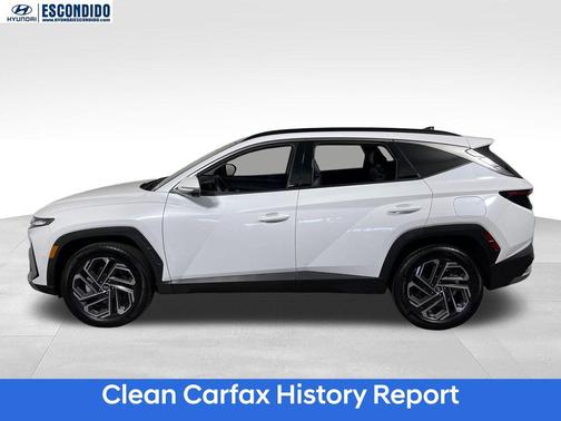 Creamy White Pearl 2025 Hyundai TUCSON Hybrid Limited