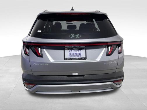 Shimmering Silver 2026 Hyundai TUCSON Hybrid Limited