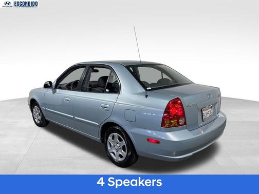 Glacier Blue 2005 Hyundai Accent GLS