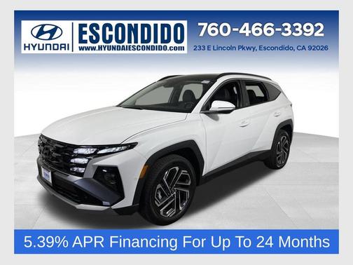 White Pearl 2026 Hyundai TUCSON Limited