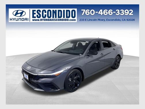 Ecotronic Gray 2026 Hyundai ELANTRA HEV SEL Sport