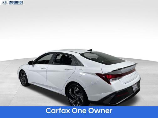 Serenity White 2025 Hyundai ELANTRA Sport