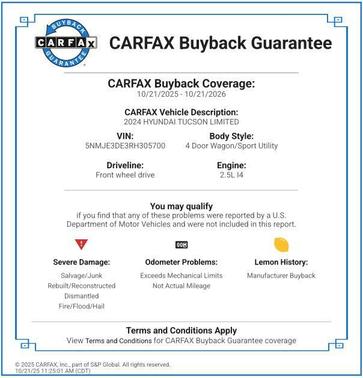 2024 Hyundai TUCSON Limited