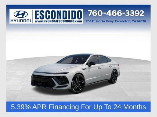 Serenity White 2026 Hyundai SONATA N Line