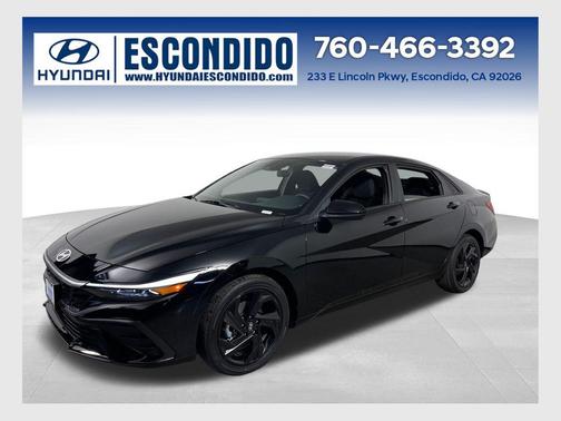 Abyss Black 2026 Hyundai ELANTRA HEV SEL Sport