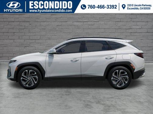 Creamy White Pearl 2026 Hyundai TUCSON Hybrid Limited