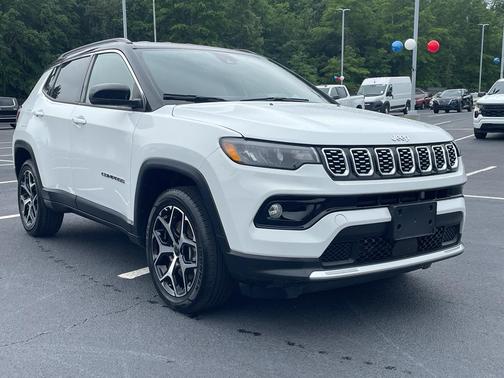 Bright White Clearcoat 2025 Jeep Compass Limited