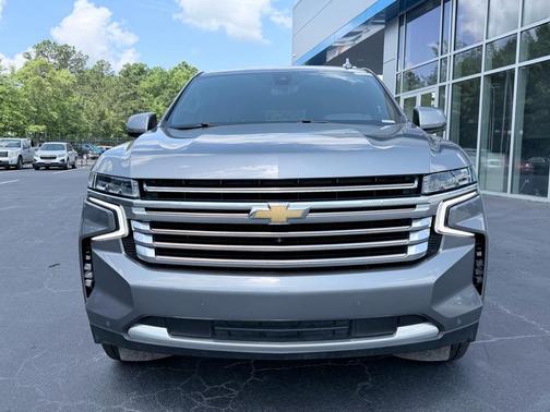 Satin Steel Metallic 2021 Chevrolet Suburban 4WD High Country