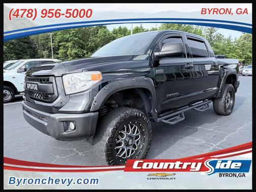Midnight Black Metallic 2017 Toyota Tundra Limited