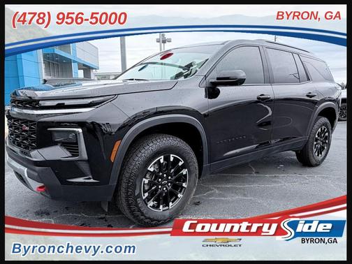 Mosaic Black Metallic 2024 Chevrolet Traverse AWD Z71