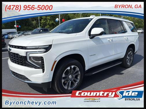 Summit White 2026 Chevrolet Tahoe LT