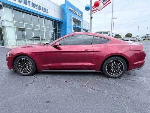 Rapid Red Metallic Tinted Clearcoat 2021 Ford Mustang EcoBoost Premium