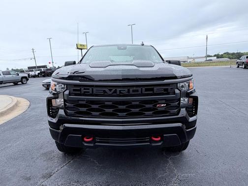 Black 2026 Chevrolet Silverado 1500 Custom Trail Boss