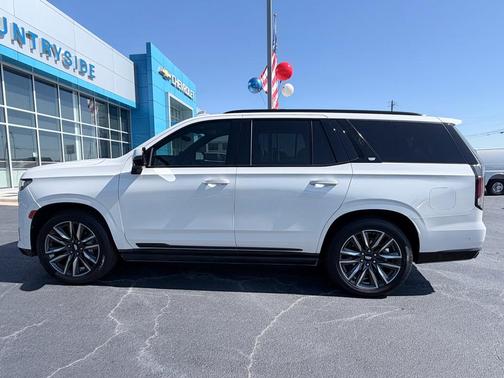 Crystal White Tricoat 2021 Cadillac Escalade Sport