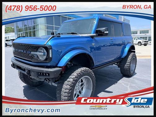Lightning Blue Metallic 2021 Ford Bronco First Edition