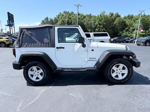 Bright White Clearcoat 2015 Jeep Wrangler Sport