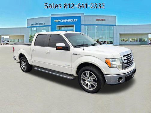White Platinum Metallic Tri-Coat 2014 Ford F-150 Limited