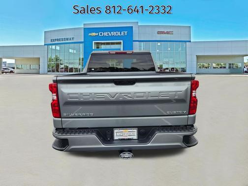 Sterling Gray Metallic 2026 Chevrolet Silverado 1500 Custom