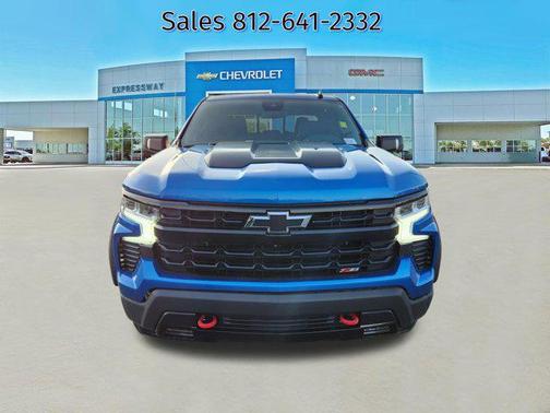 Glacier Blue Metallic 2022 Chevrolet Silverado 1500 LT Trail Boss