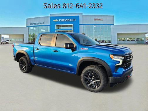 Glacier Blue Metallic 2022 Chevrolet Silverado 1500 LT Trail Boss