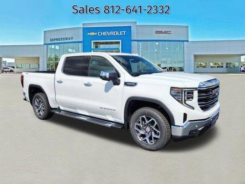 Summit White 2026 GMC Sierra 1500 SLT