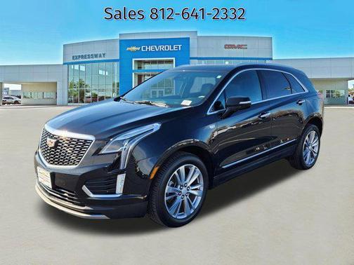 Stellar Black Metallic 2024 Cadillac XT5 Premium Luxury