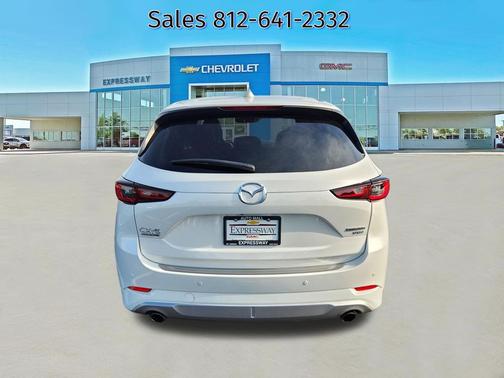 Rhodium White Metallic 2024 Mazda CX-5 2.5 Turbo Signature