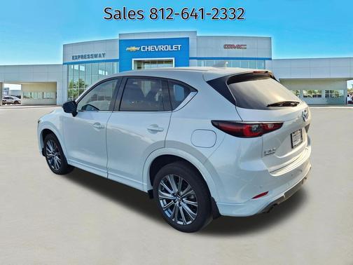 Rhodium White Metallic 2024 Mazda CX-5 2.5 Turbo Signature
