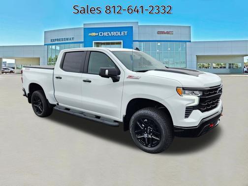 Summit White 2026 Chevrolet Silverado 1500 LT Trail Boss