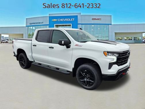 Summit White 2026 Chevrolet Silverado 1500 LT Trail Boss