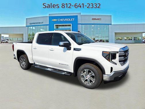 Summit White 2026 GMC Sierra 1500 SLE