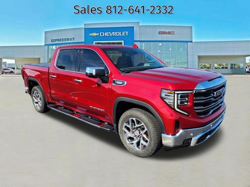 Volcanic Red Tintcoat 2023 GMC Sierra 1500 SLT