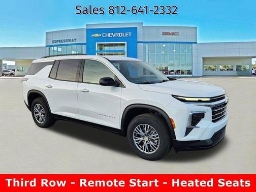 Summit White 2025 Chevrolet Traverse LT