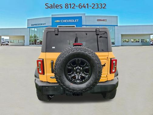 CYBER ORANGE 2022 Ford Bronco Wildtrak