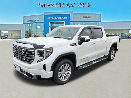 White Frost Tricoat 2023 GMC Sierra 1500 Denali