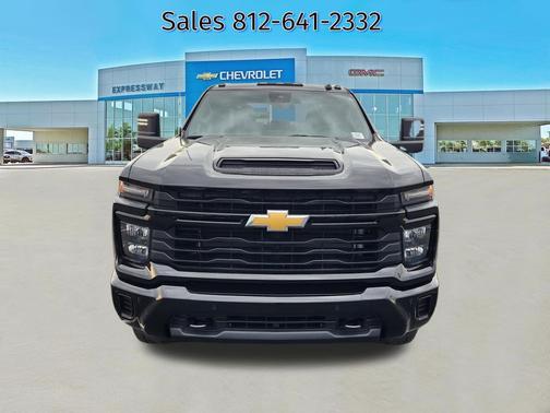 Black 2025 Chevrolet Silverado 2500 Custom