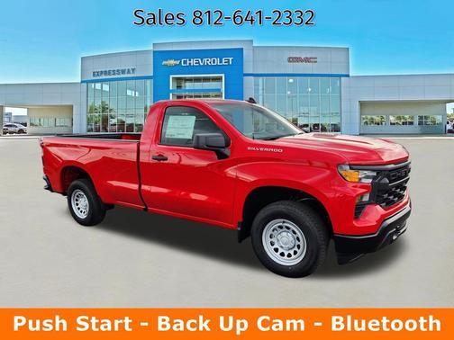 Red Hot 2026 Chevrolet Silverado 1500 WT